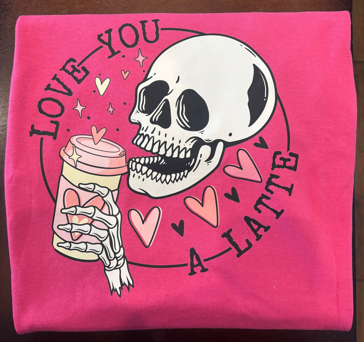 Love You Latte Ladies short Sleeve Tshirt
